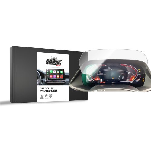 GrizzGlass CarDisplay kijelzővédő fólia - BMW M4 G82 Live Cockpit 12,3" 2020-2023