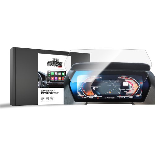 GrizzGlass CarDisplay kijelzővédő fólia - BMW 1 F40 Live Cockpit 10,25" 2019-2024