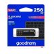 Goodram 256GB USB 3.0 fekete pendrive Artisjus matricával - UME3-2560K0R11