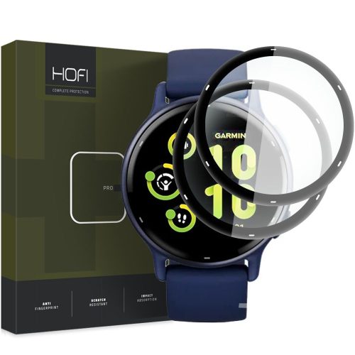 Hofi Hybrid Pro+ Garmin Vivoactive 5 Black [2 PACK]