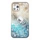 Kingxbar Phoenix Full Swarovski Apple iPhone 14 Pro gold-blue