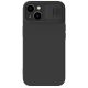 Nillkin CamShield Silky Silicone Case Apple iPhone 15 Plus / 14 Plus black