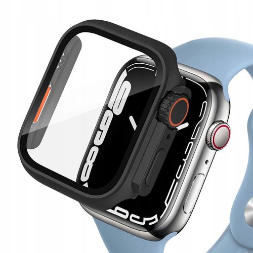 Tech-protect Defense360 Apple Watch 7/8 45mm Black/orange