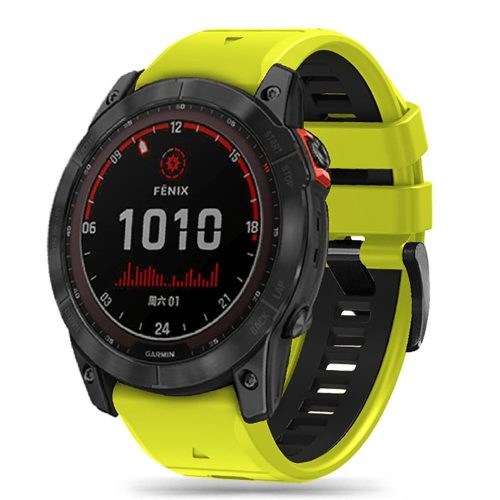 Tech-protect Iconband Pro Garmin Fenix 3/5x/3hr/5x Plus/6x/6x Pro/7x lime/black