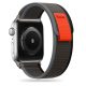 Tech-Protect Nylon Apple Watch 4/5/6/7/SE/8/Ultra 44/45/49mm Black/Orange