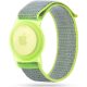 Tech-Protect Nylon For Kids Apple AirTag Lime