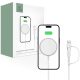 Tech-protect Qi15W-A25 Magnetic MagSafe Wireless Charger White