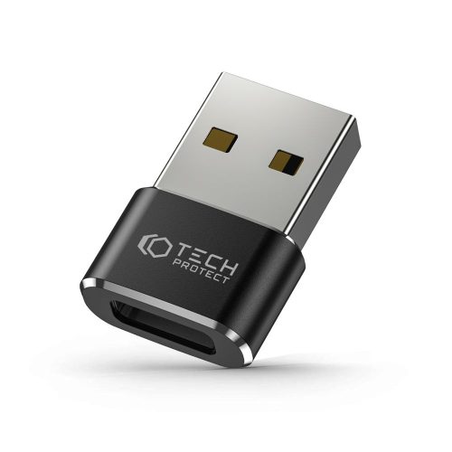 Tech-protect Ultraboost USB-A/USB-C Adapter Black