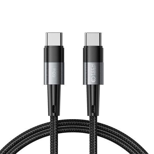 Tech-protect Ultraboost USB-C/USB-C Cable PD 60W 3A 100cm Grey