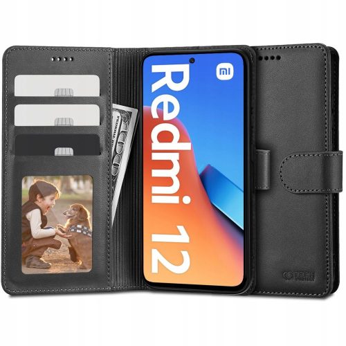 Tech-protect Wallet Xiaomi Redmi 12 Black