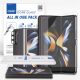 Whitestone All-in-one Samsung Galaxy Z Fold 5 Clear [2+2+2 PACK]