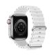 DUX DUCIS Ocean Wave - sport silicone strap for Apple Watch 38/40/41mm white