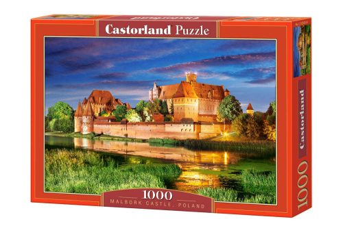 1000 - darabos puzzle Malbork kastély, Lengyelország