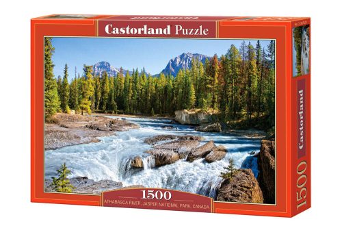 1500 - darabos puzzle Athabasca River Jasper Nemzeti Park