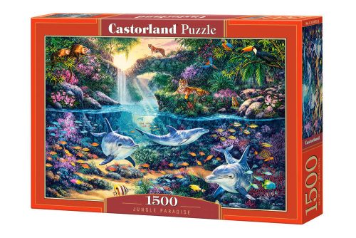 1500 - darabos puzzle Dzsungel Paradicsom