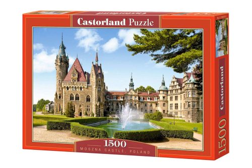 1500 - Piece puzzle Moszna vár, Lengyelország