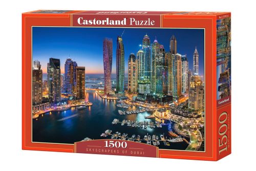 1500 - darabos puzzle Dubai felhőkarcolói