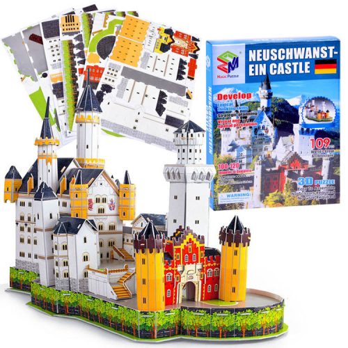 3D puzzle NEUSCHWANST-EIN CASTLE 109 darab #3800