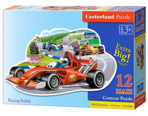 Puzzle 12 db. MAXI Racing Bolide