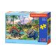 Puzzle 120 db. Dinoszaurusz vulkánok