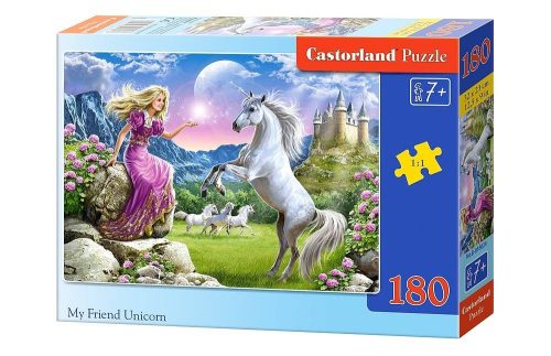 Puzzle 180 db. Barátom Egyszarvú