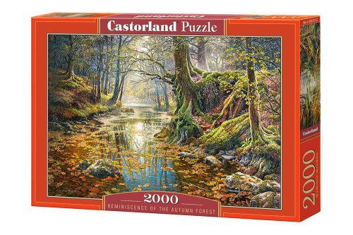 Puzzle 2000 db. Az őszi erdő emlékei