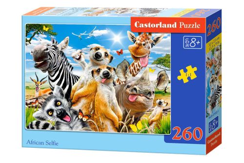 Puzzle 260 db. Afrikai szelfi