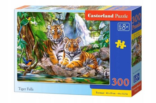 Puzzle 300 darab Tigris vízesés