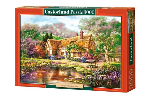 Puzzle 3000 db. Másolat a Twilight at Woodgreen Pond