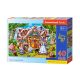 Puzzle 40 db. MAXI Jancsi és Juliska