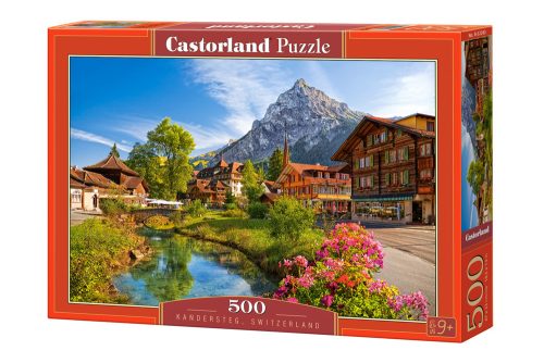 Puzzle 500 db. Kandersteg, Svájc