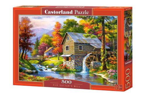 Puzzle 500 db. Régi Sutter malom