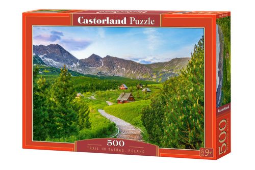 Puzzle 500 darab Trail a Tátrában, Lengyelország