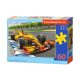 Puzzle 60 darab Racing Bolide a pályán