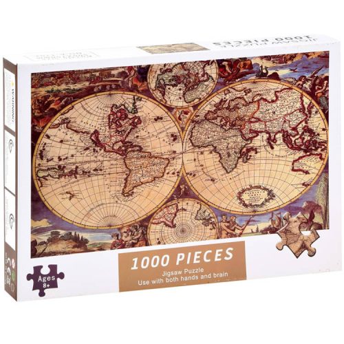 Puzzle ősi régi VILÁGTÉR 1000 darab #3963