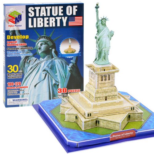 Térbeli 3D puzzle Szabadságszobor USA 1579