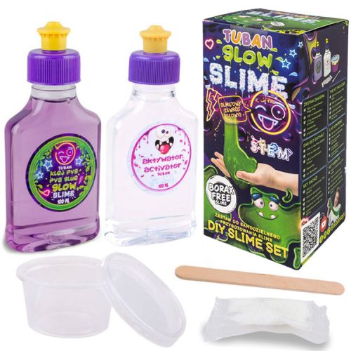 SUPER SLIME GLOW in the dark Tuban készlet #4206