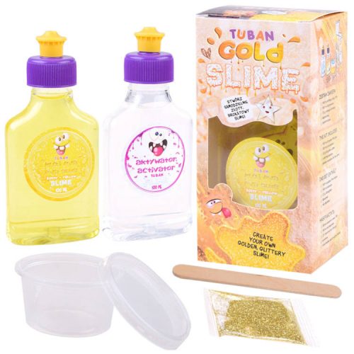 TUBAN slime set GOLD SHINE arany csillogás #3693