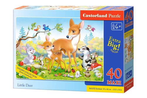 Puzzle 40 darabos MAXI Kis szarvas