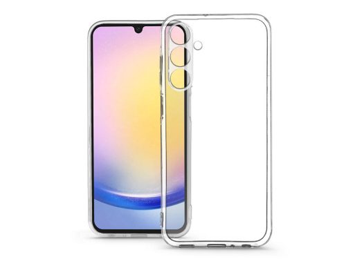 Samsung Galaxy A25 5G szilikon hátlap kameravédővel - Clear Case - átlátszó