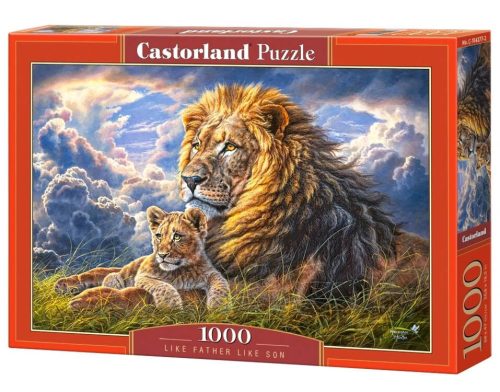 1000 darabos puzzle C-104277 Mint apa, mint fia