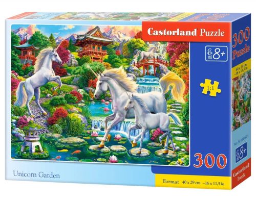 300 darabos puzzle B-030521 Egyszarvú kert