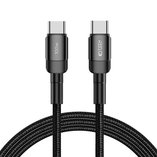 Tech-Protect ultraboost Evo kábel USB-C - USB-C PD 100W 5A 200cm fekete