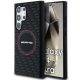 AMG AMHMS24L23SMRK Samsung Galaxy S24 Ultra hardcase Silicone Carbon Pattern MagSafe black