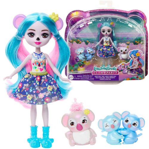 Enchantimals Kwala Koala Koala panda családi baba Joette