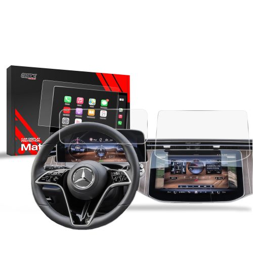 Matte GrizzGlass CarDisplay kijelzővédő fólia - Mercedes E Klasa W214 Widescreen 2023-2024 [2in1]