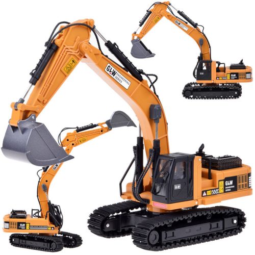 Construction vehicle Excavator car with sound and light ZA5012