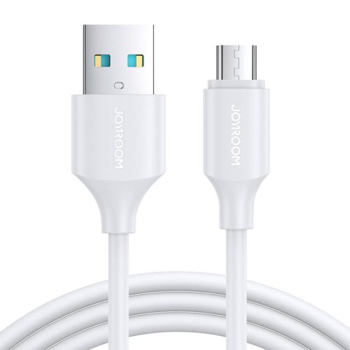 Kábel a Micro USB-A / 2,4A / 0,25 m Joyroom S-UM018A9 csatlakozóhoz (fehér)