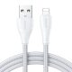 USB Surpass kábel / Lightning / 0,25 m Joyroom S-UL012A11 (fehér)