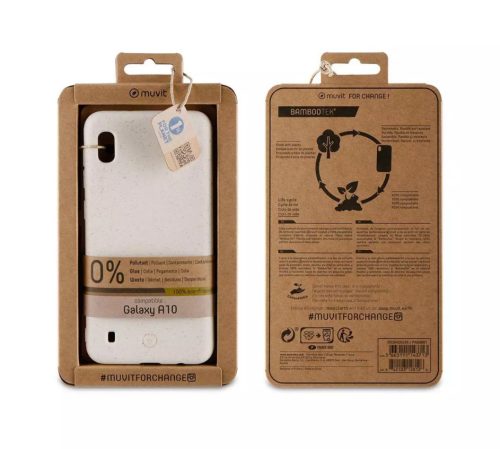 Coque Muvit Apple iPhone 11 Pro  ütésálló, bambuszrost alapú tok fehér